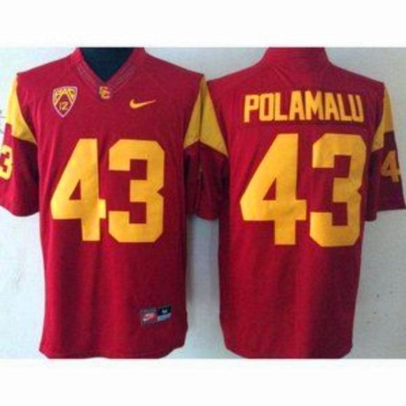 troy polamalu usc jersey
